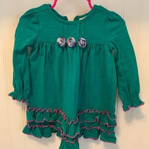 Matilda Jane Green Dress- perfect for Christmas!